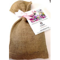 Cherry Blossom seeds in Burlap Bag